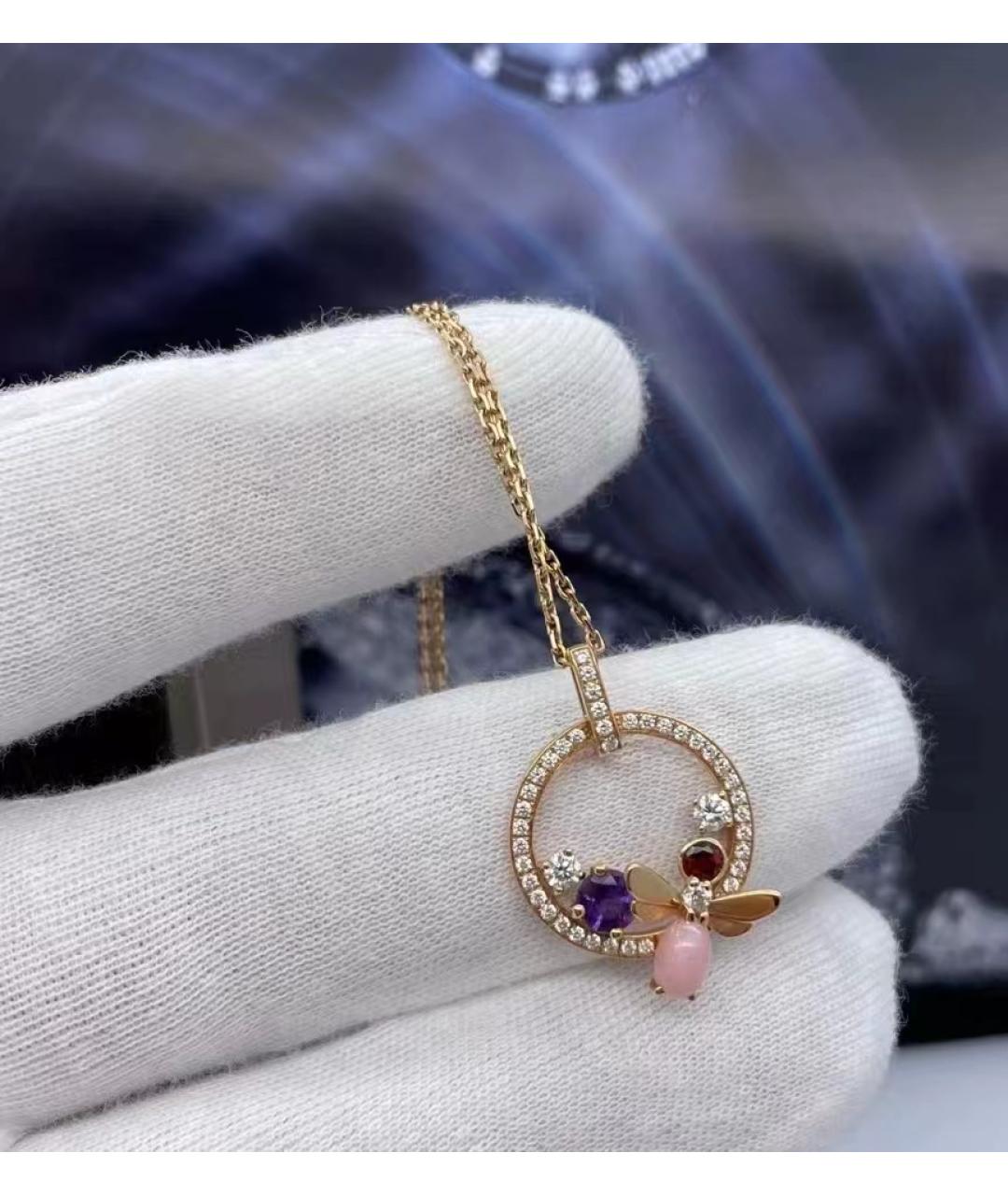 CHAUMET Розовая подвеска из розового золота, фото 5