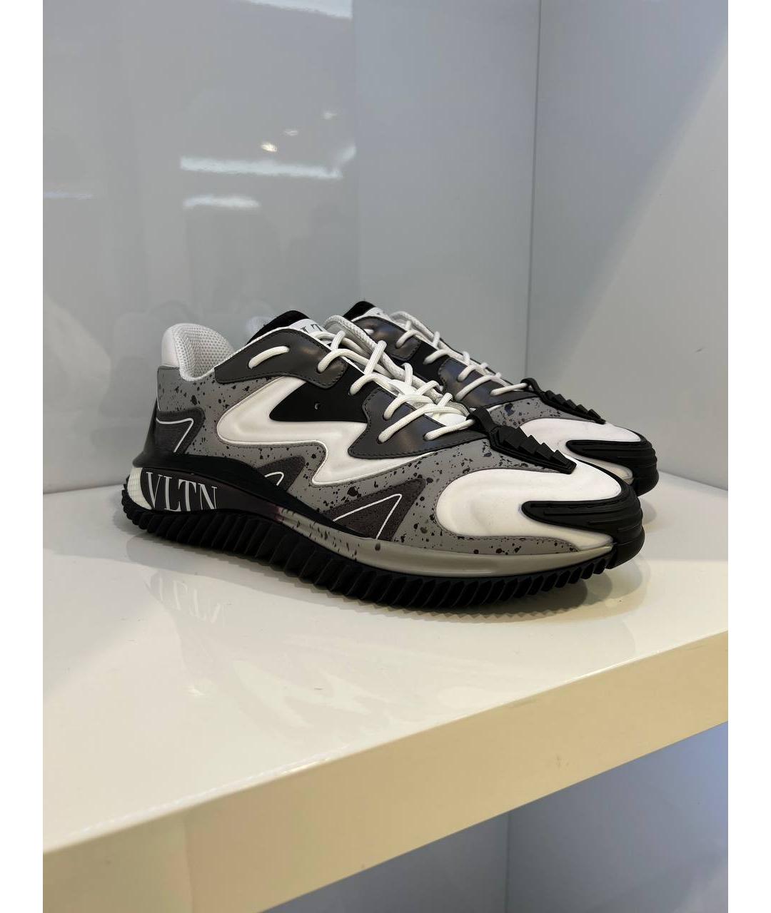 VALENTINO Мульти низкие кроссовки / кеды, фото 5