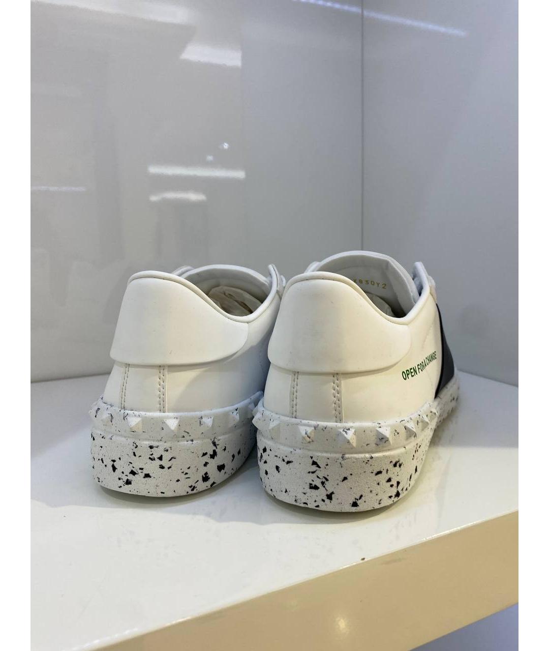 VALENTINO Белые низкие кроссовки / кеды, фото 3