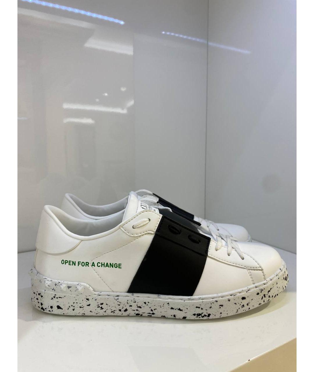 VALENTINO Белые низкие кроссовки / кеды, фото 4