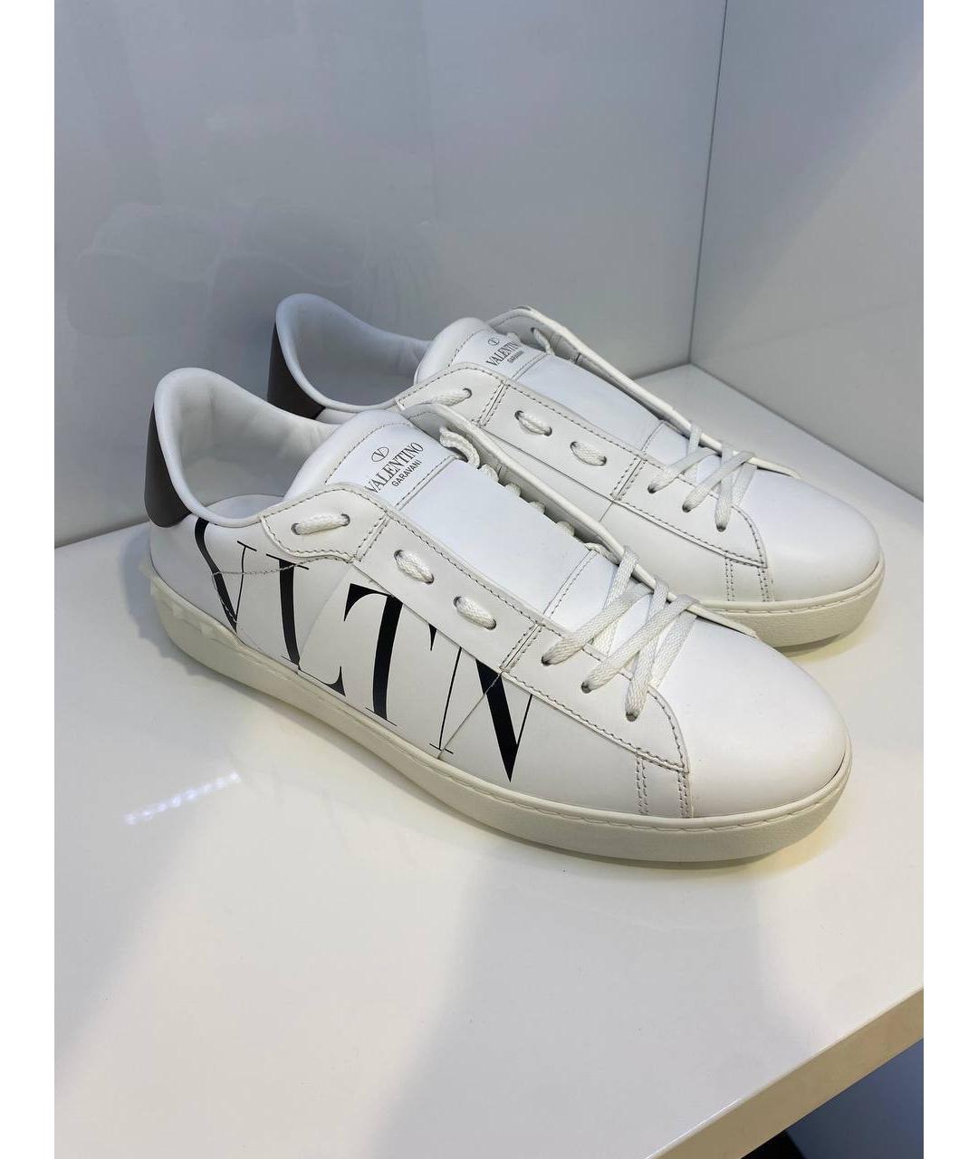 VALENTINO Белые низкие кроссовки / кеды, фото 2