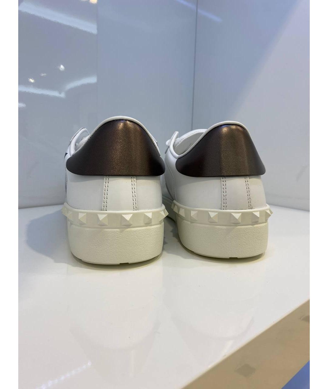 VALENTINO Белые низкие кроссовки / кеды, фото 3