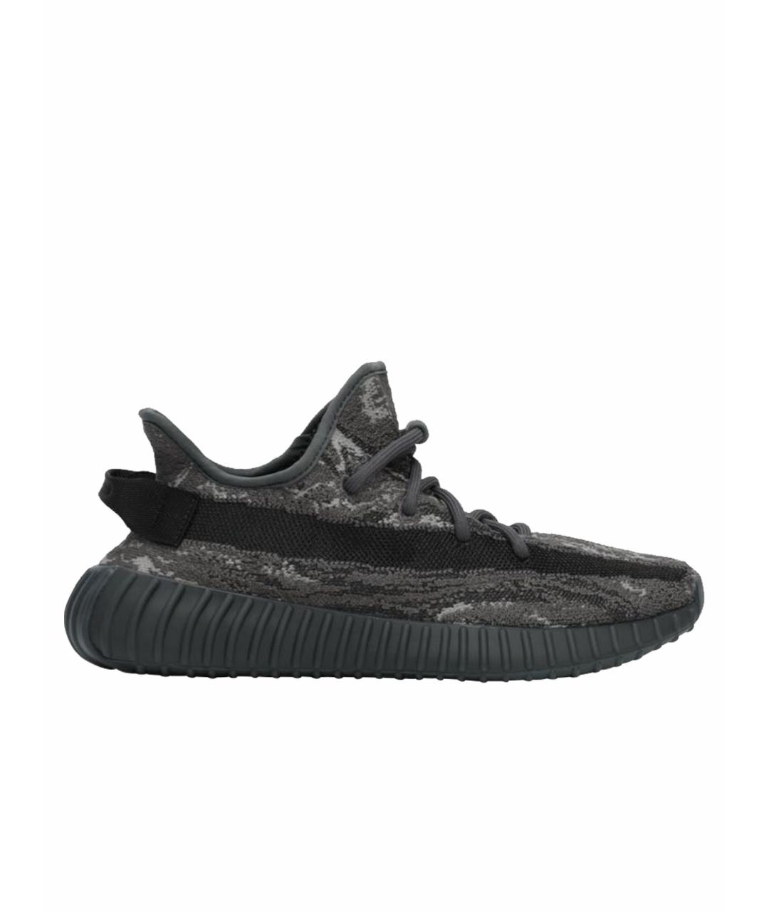 ADIDAS YEEZY Серые текстильные кроссовки, фото 1