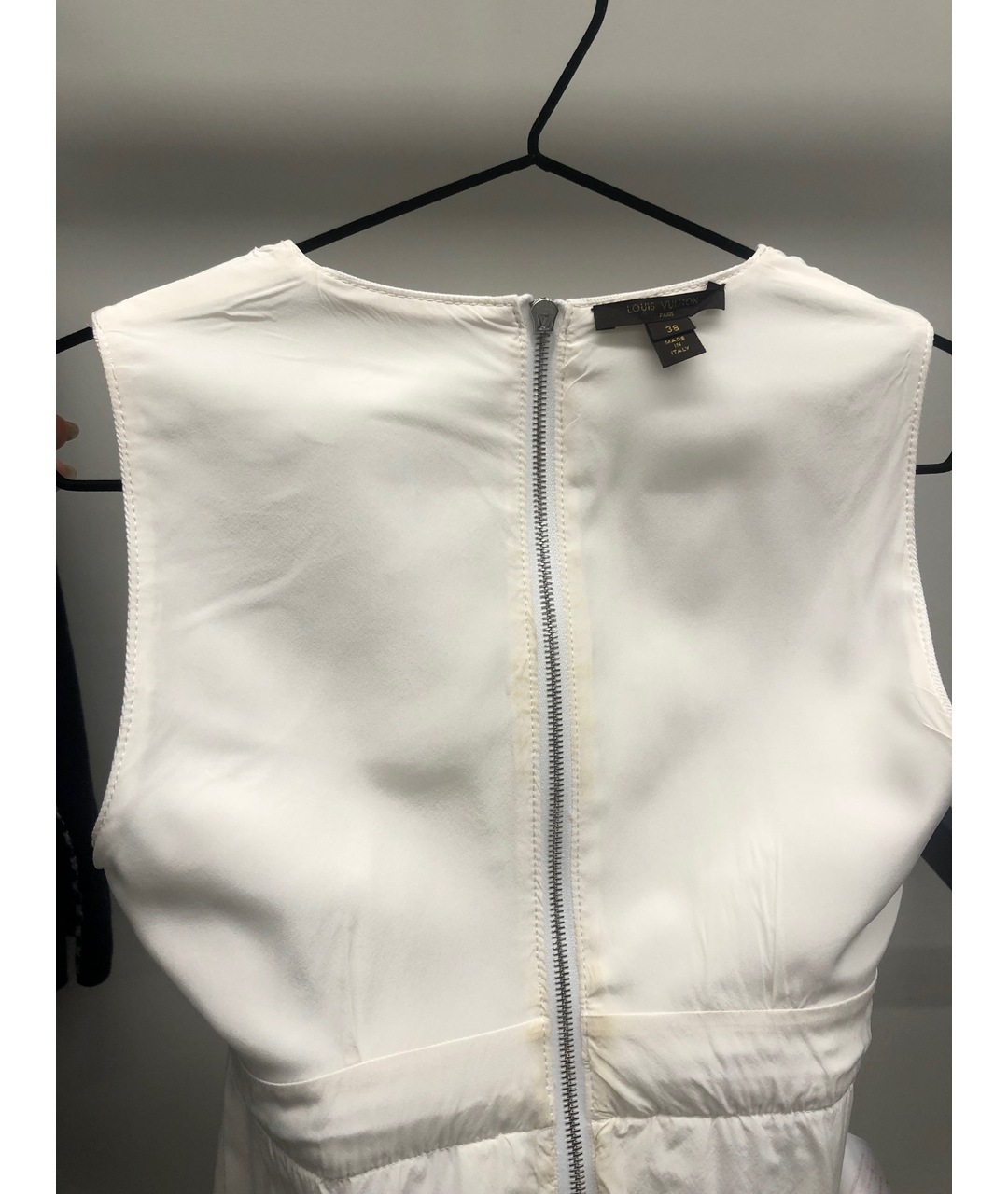 LOUIS VUITTON PRE-OWNED Белое платье, фото 3
