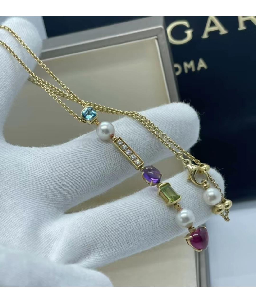 BVLGARI Колье из желтого золота, фото 4