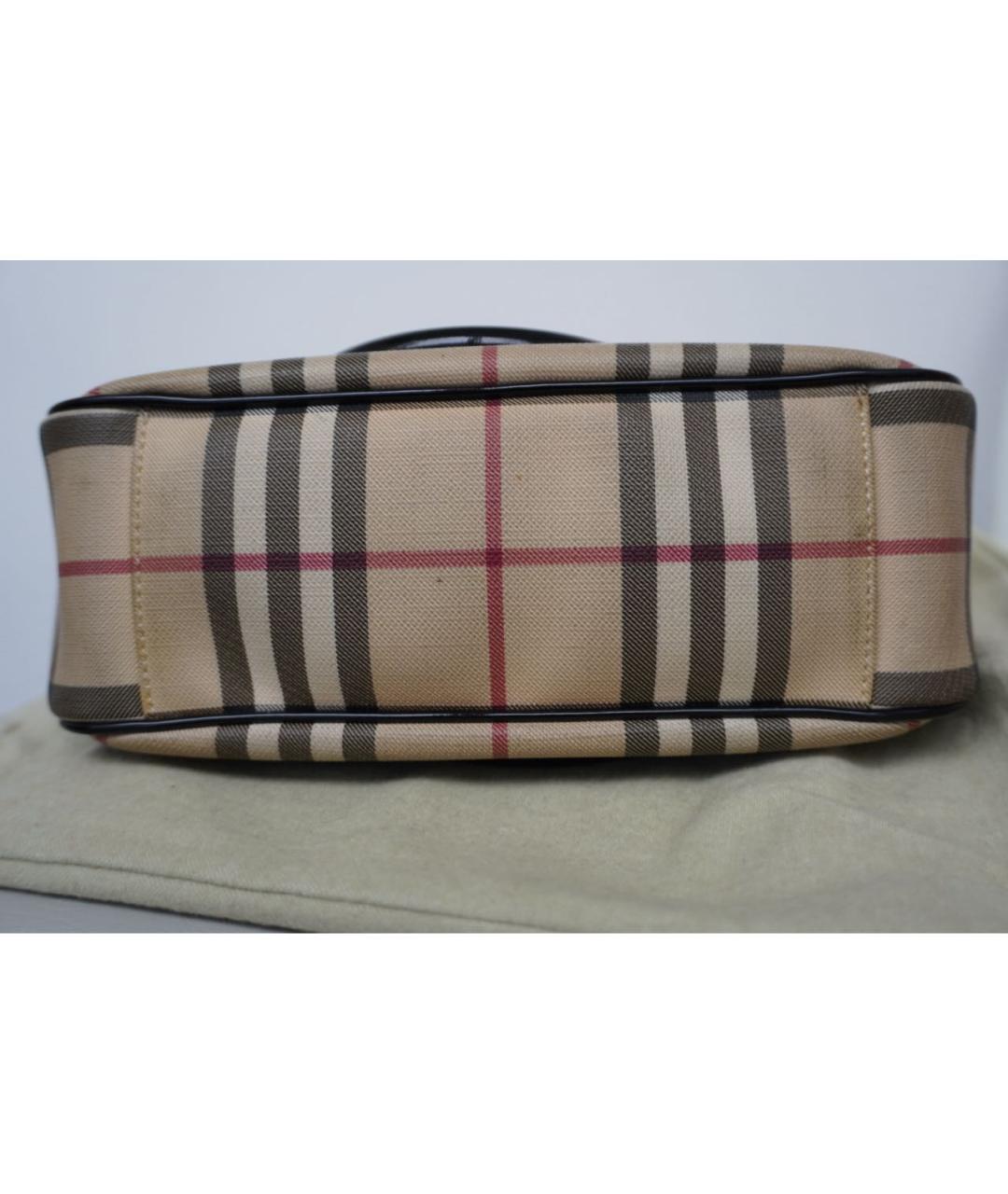 BURBERRY Мульти кожаная сумка тоут, фото 7