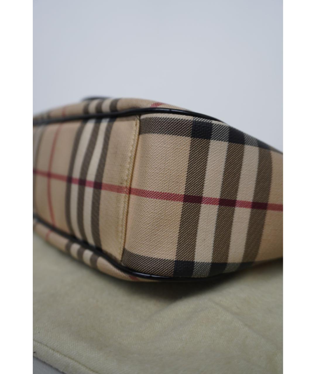 BURBERRY Мульти кожаная сумка тоут, фото 6