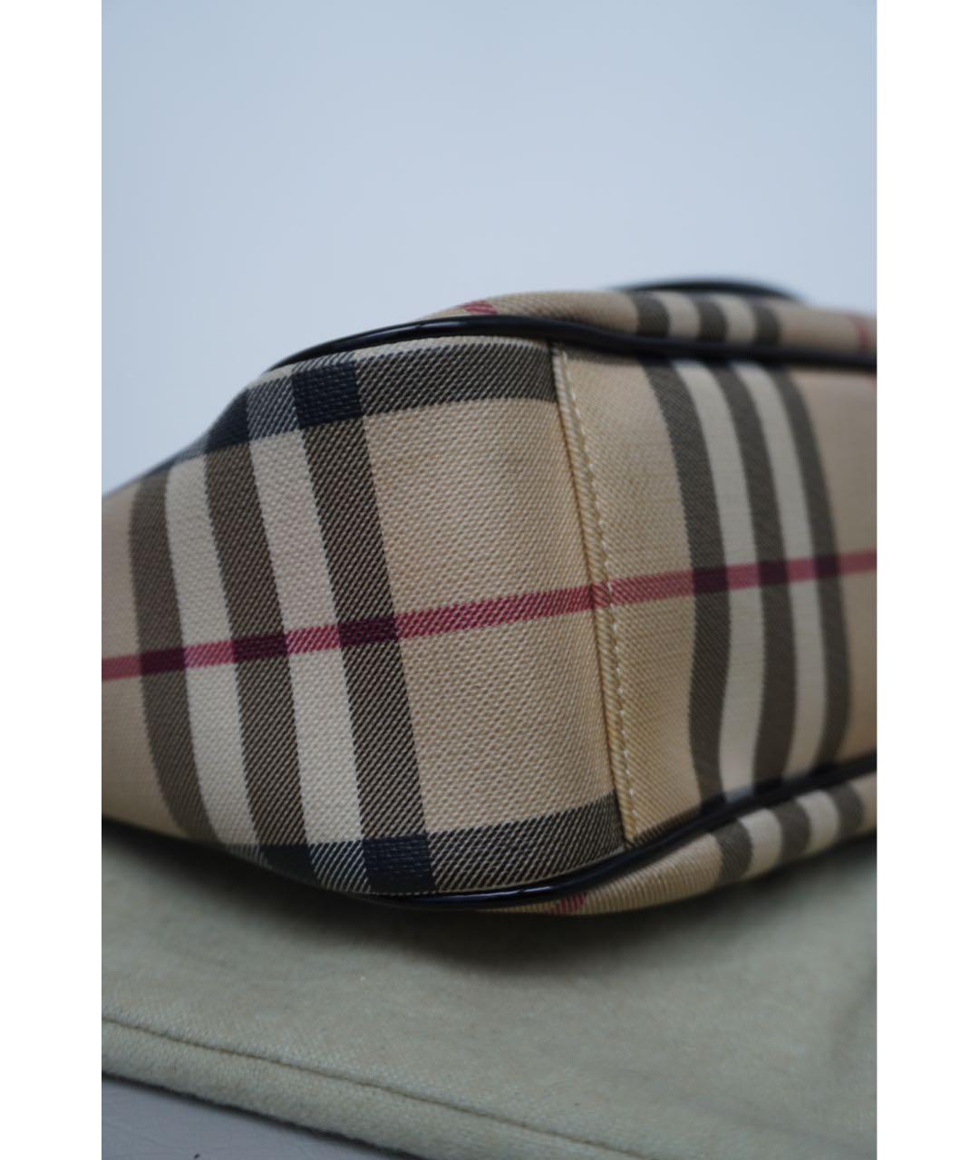 BURBERRY Мульти кожаная сумка тоут, фото 5