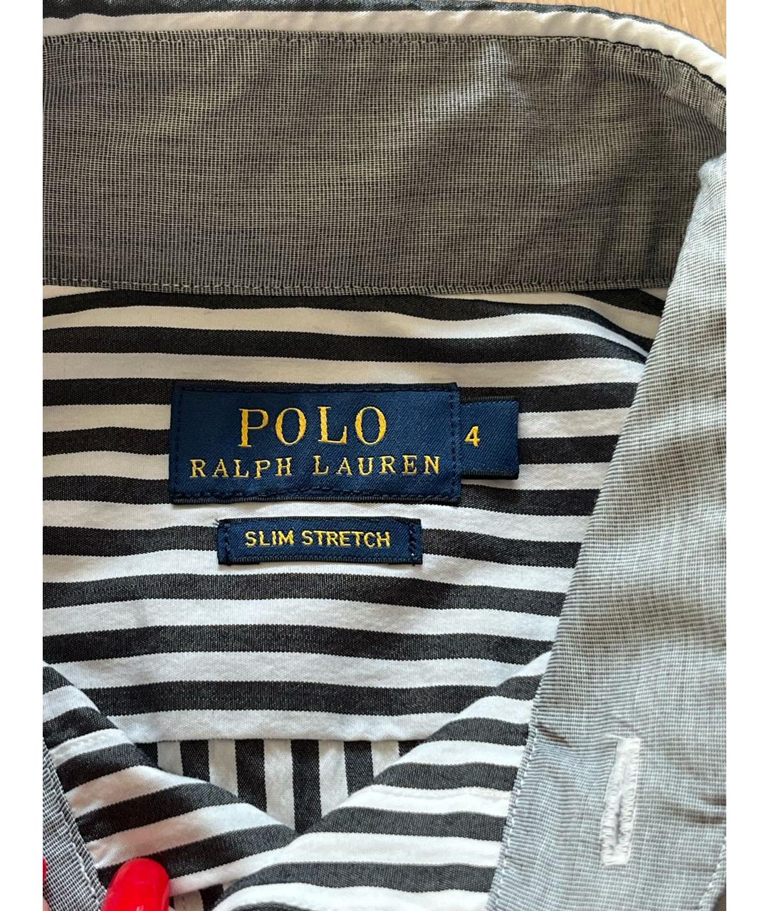 POLO RALPH LAUREN Хлопко-эластановая рубашка, фото 3