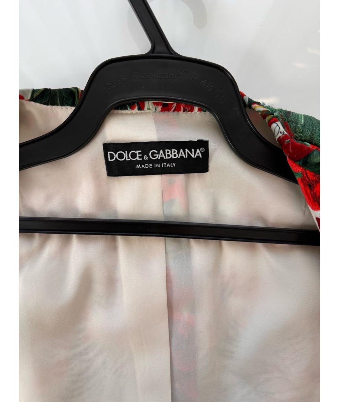 DOLCE&GABBANA Красный жакет/пиджак, фото 6