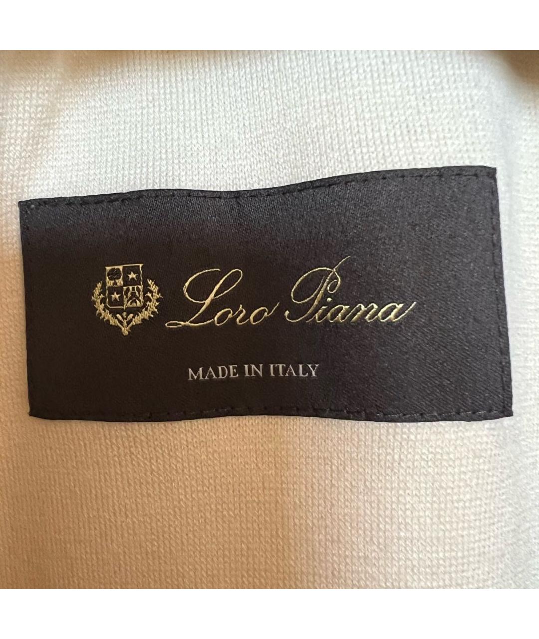 LORO PIANA Белая полиамидовая парка, фото 4