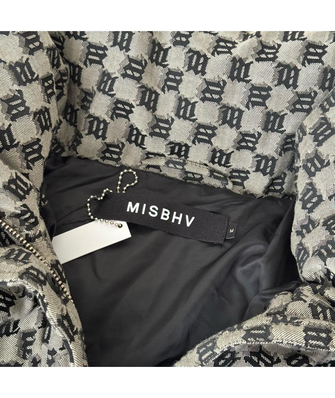 MISBHV Бежевый полиэстеровый пуховик, фото 4