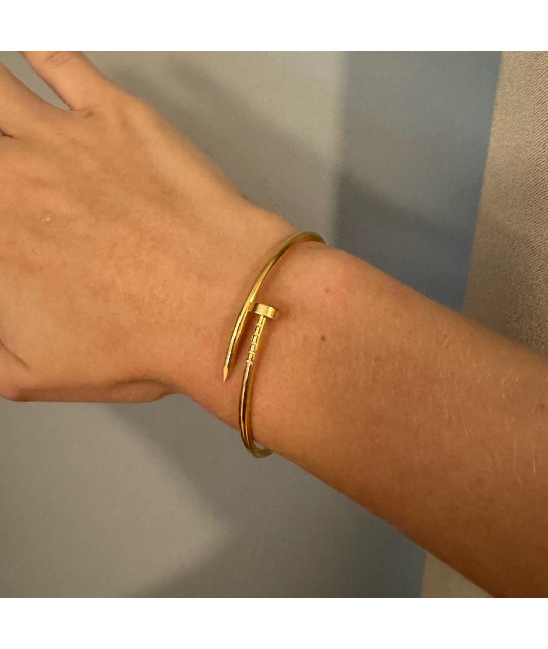CARTIER Золотой браслет из желтого золота, фото 4