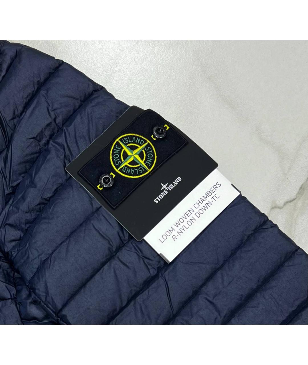 STONE ISLAND Темно-синяя куртка, фото 3