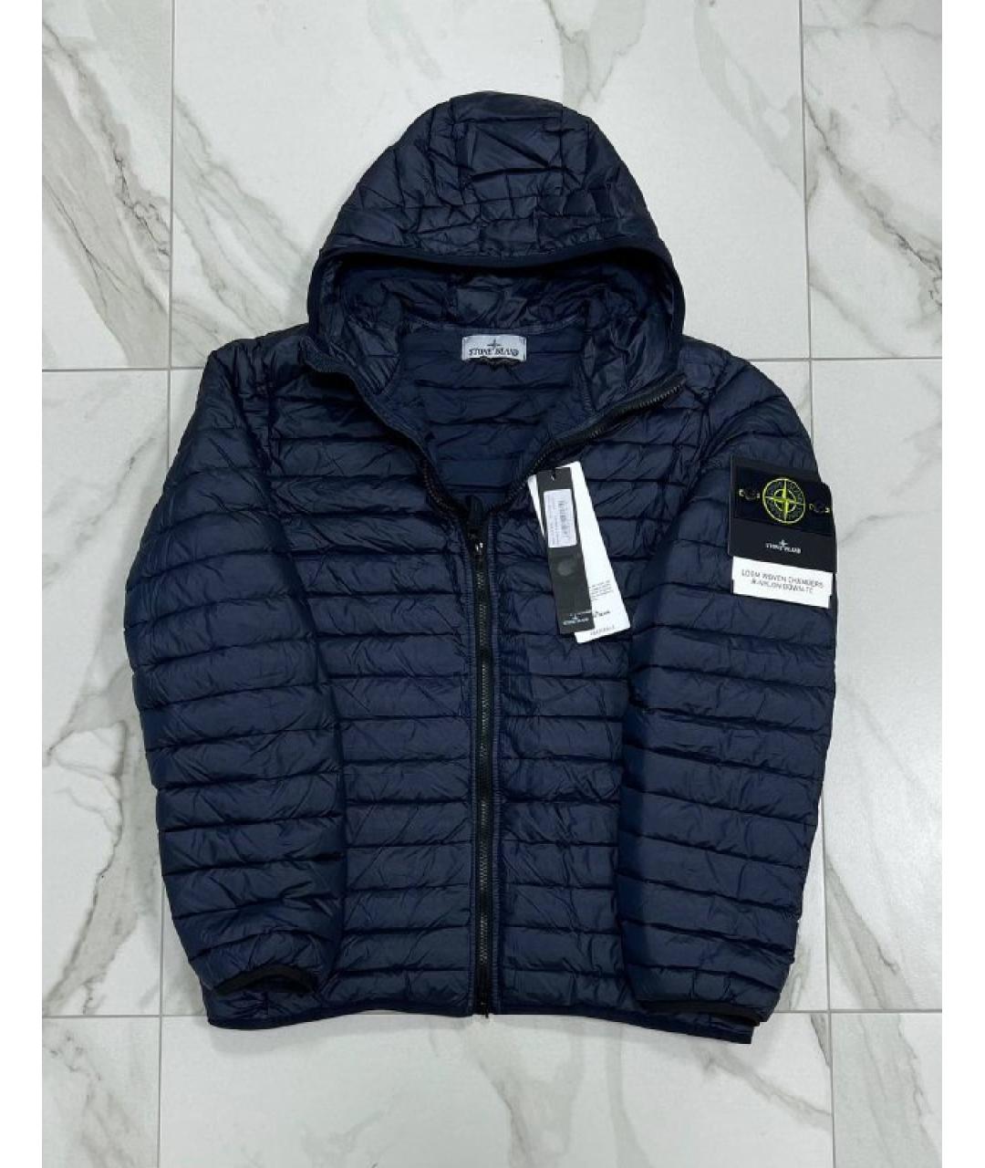 STONE ISLAND Темно-синяя куртка, фото 10