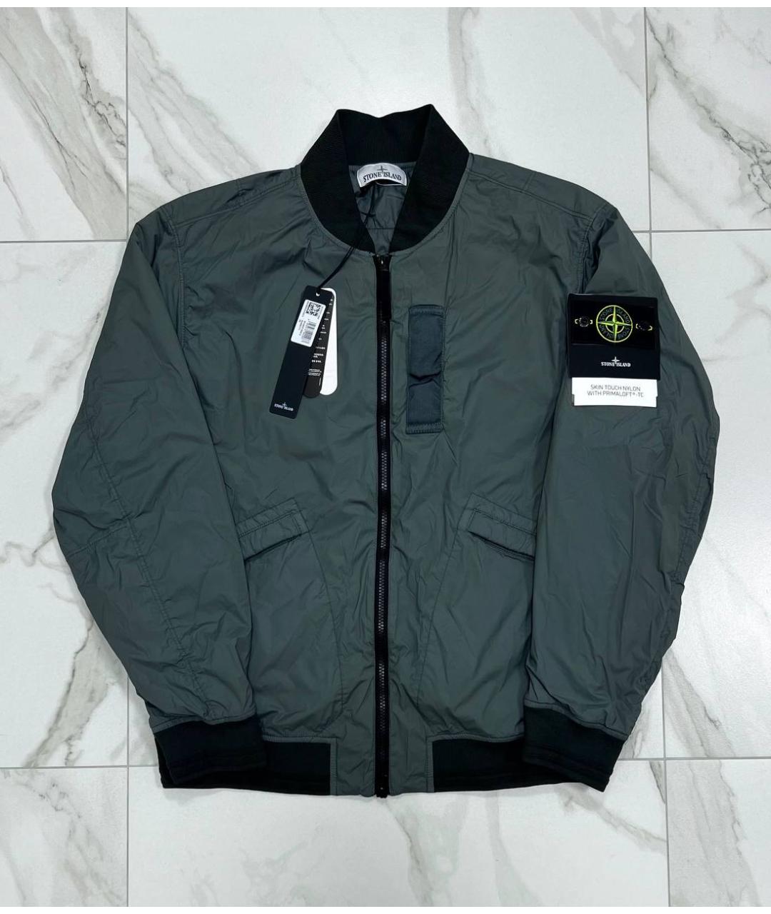 STONE ISLAND Серая куртка, фото 10