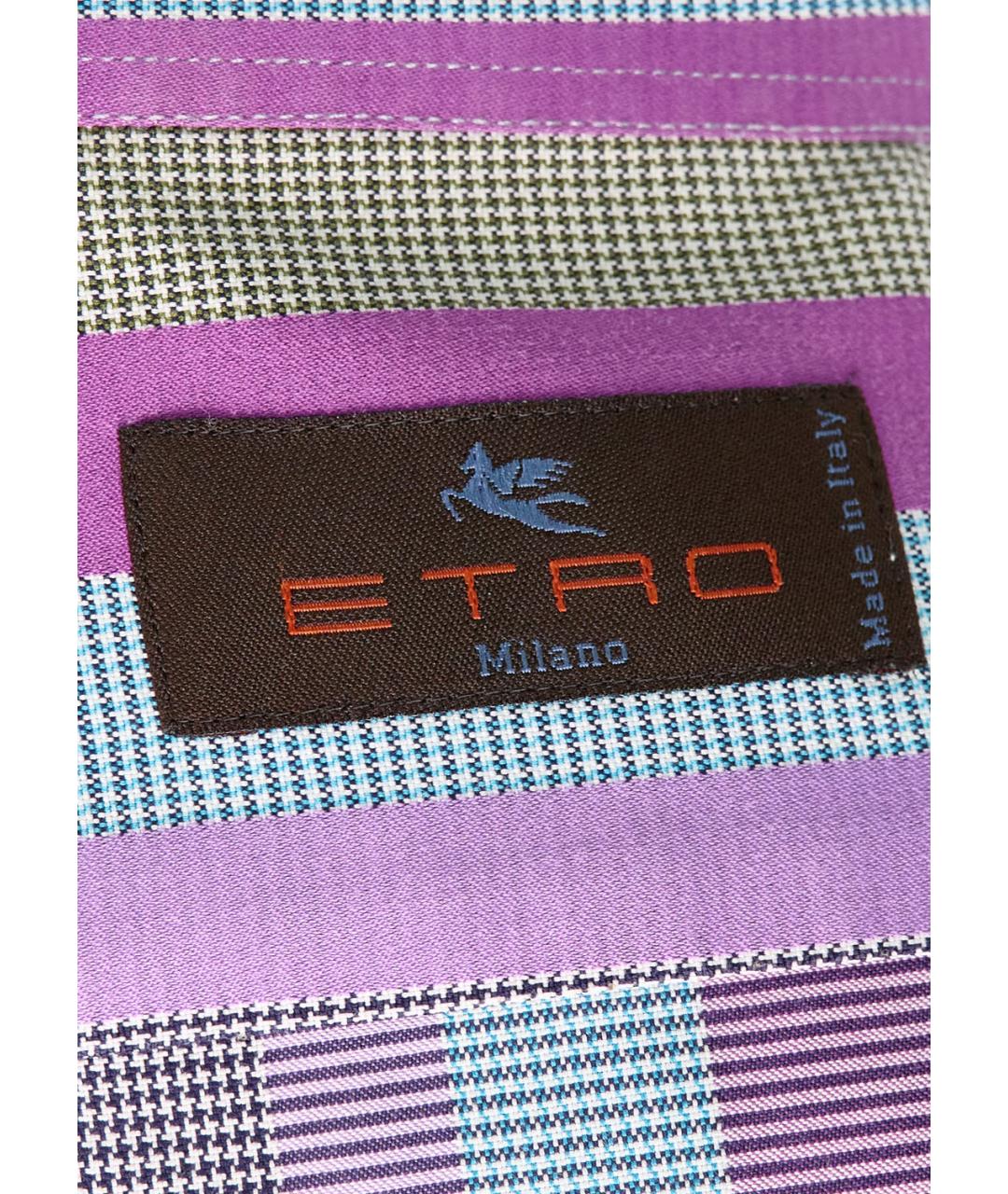 ETRO Мульти хлопковая кэжуал рубашка, фото 3