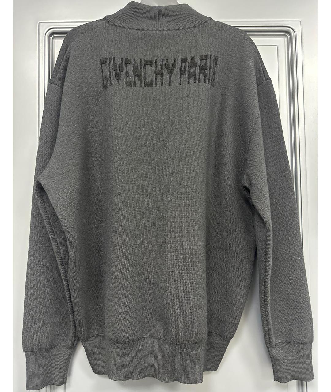 GIVENCHY Черный шерстяной джемпер / свитер, фото 2