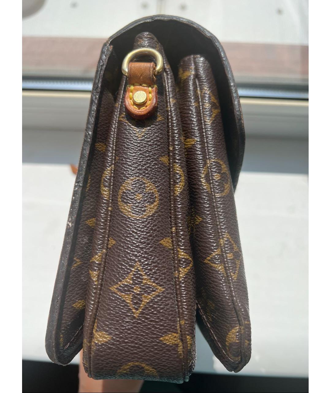 LOUIS VUITTON Коричневая сумка через плечо, фото 7