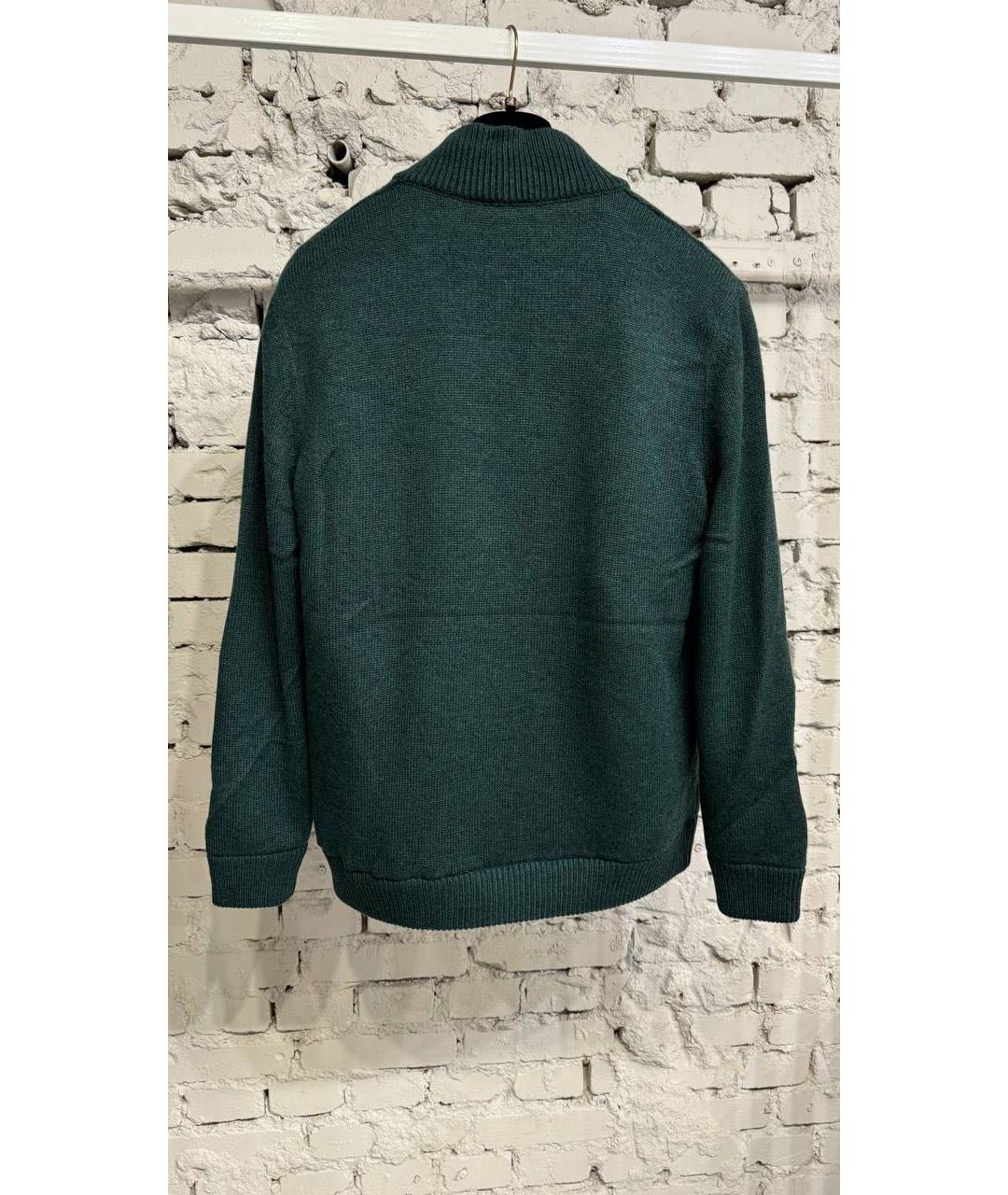 ZILLI Зеленая кашемировая дубленка/шуба, фото 2