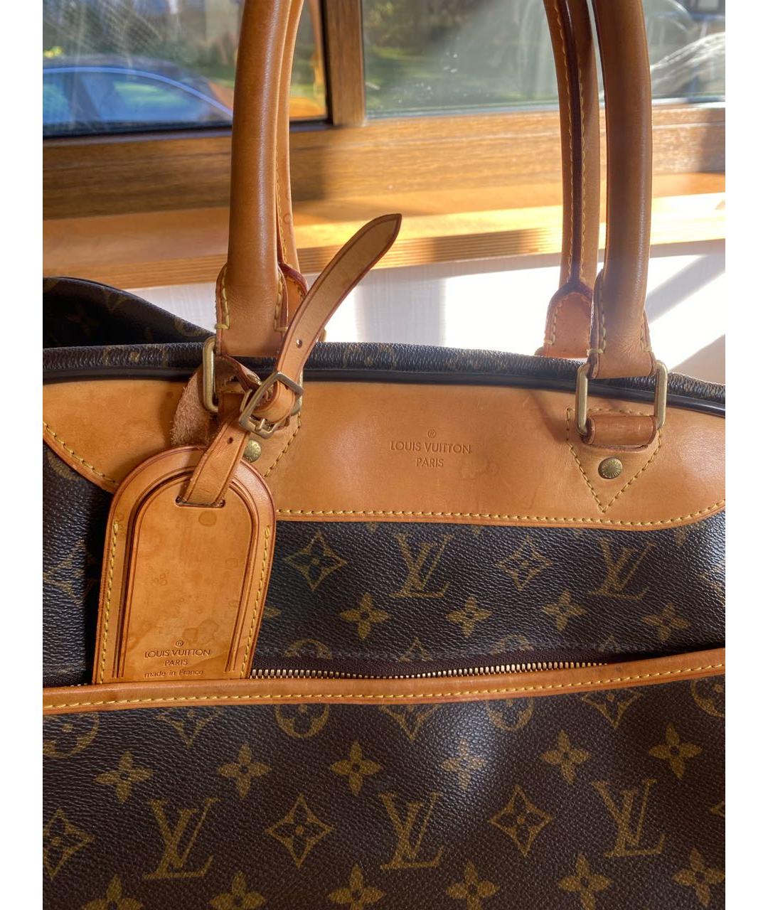 LOUIS VUITTON Коричневая дорожная/спортивная сумка, фото 5