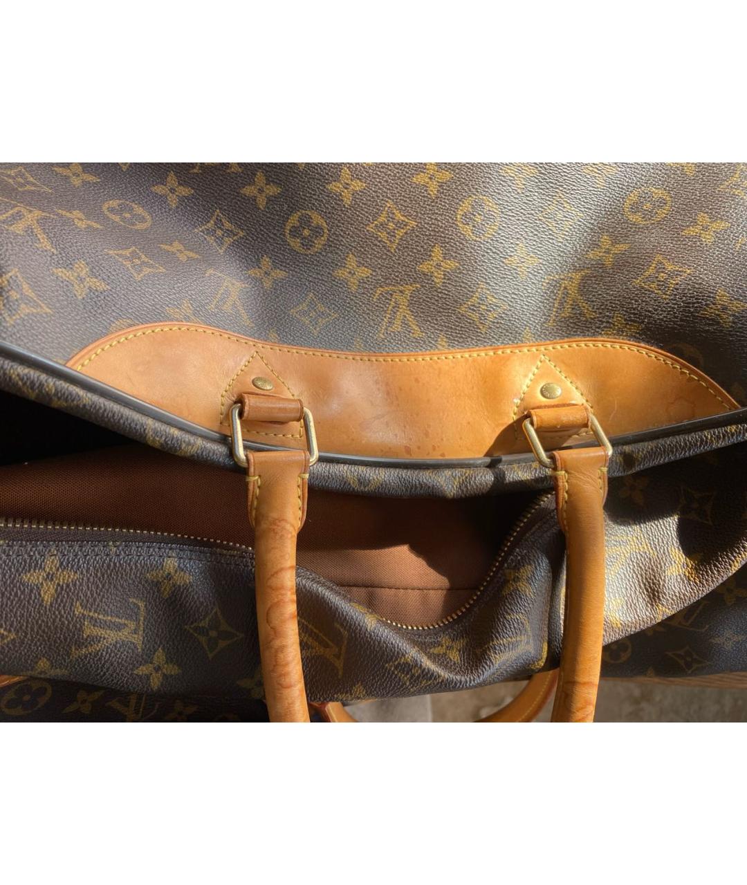 LOUIS VUITTON Коричневая дорожная/спортивная сумка, фото 7