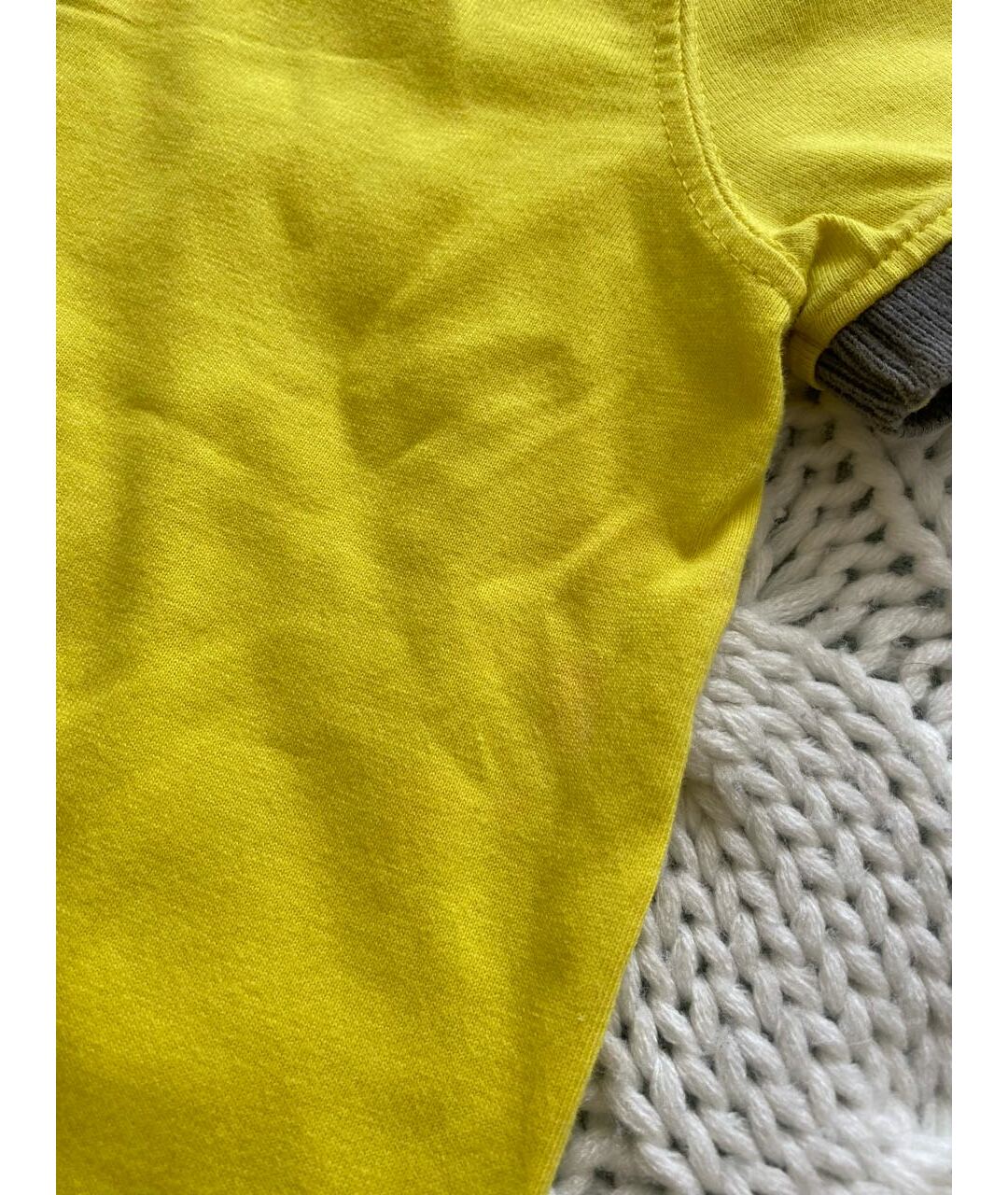 HUGO BOSS Желтая хлопковая детская футболка, фото 5
