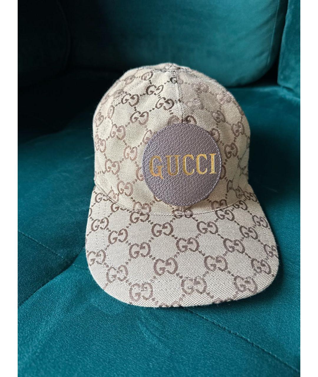 GUCCI Коричневая кепка, фото 6