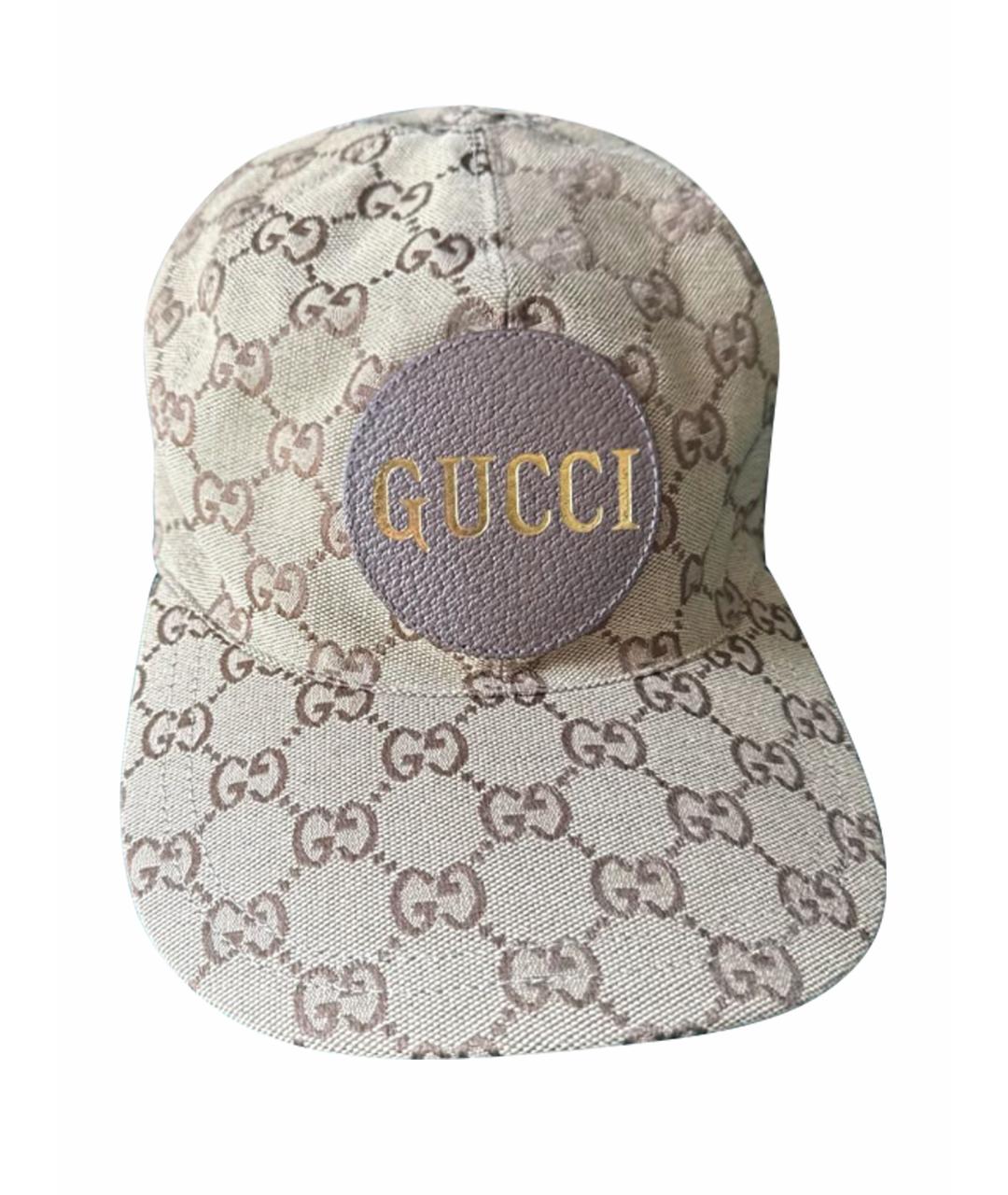 GUCCI Коричневая кепка, фото 1