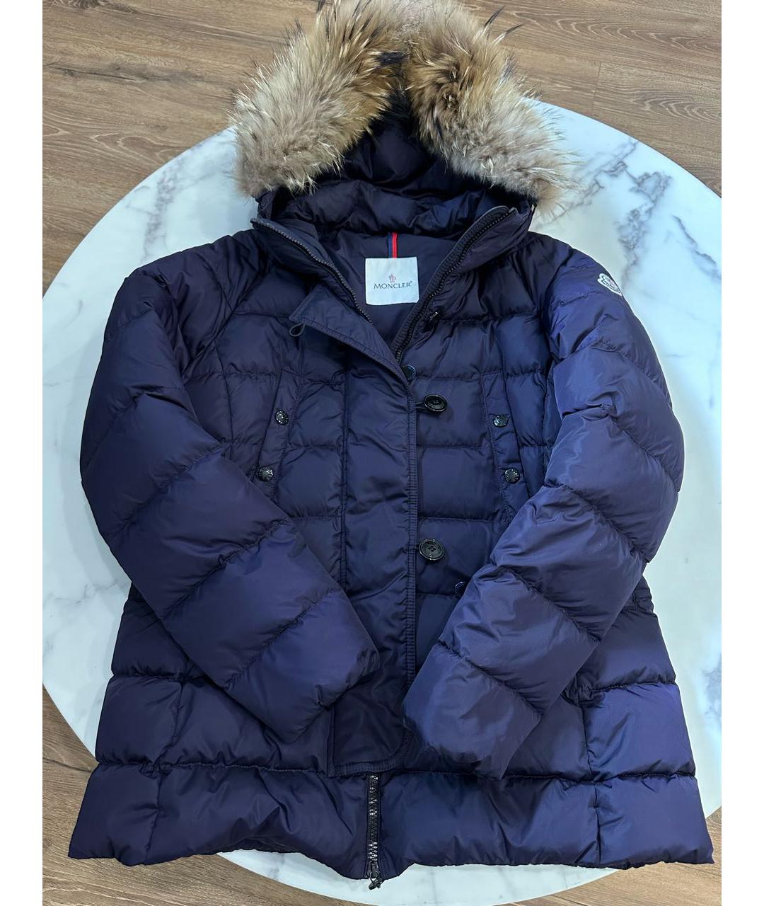 MONCLER Фиолетовый пуховик, фото 3