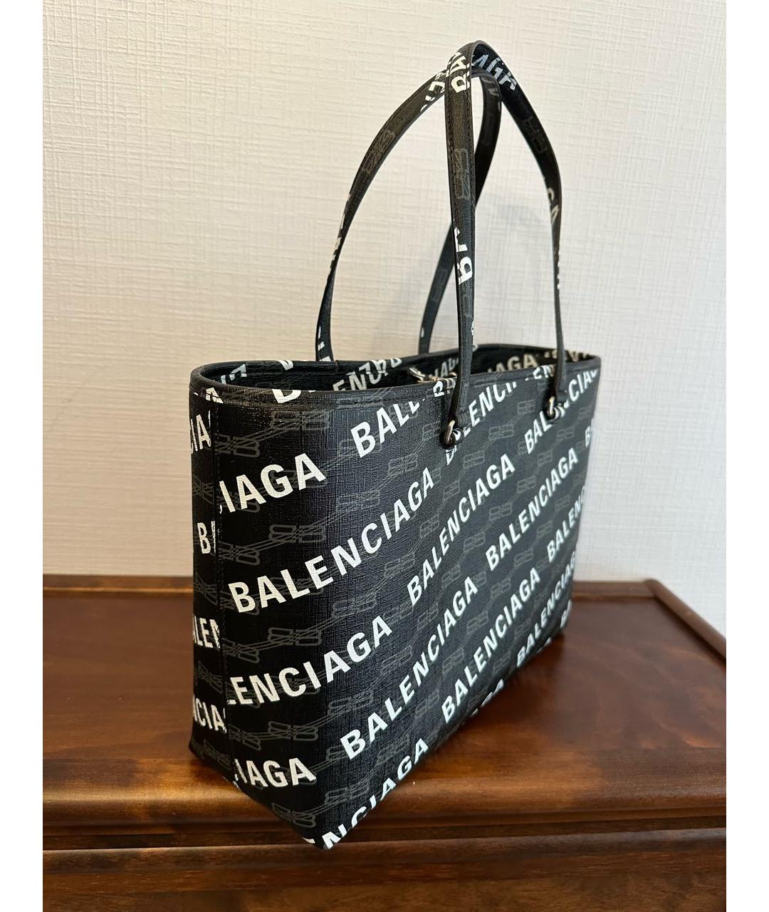 BALENCIAGA Черная сумка тоут, фото 2