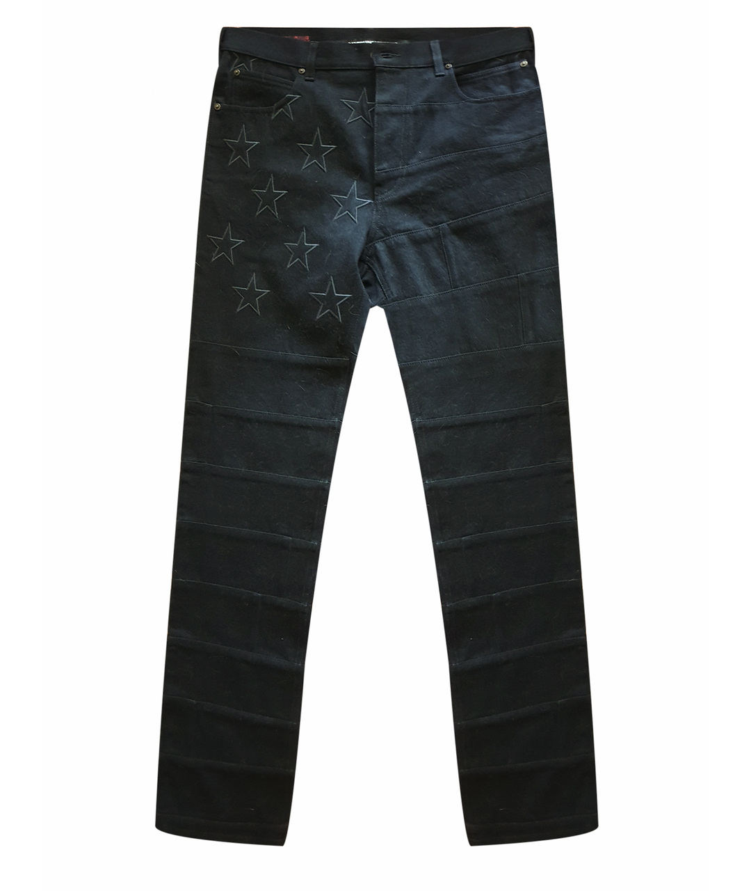 CALVIN KLEIN 205W39NYC Черные хлопковые прямые джинсы, фото 1