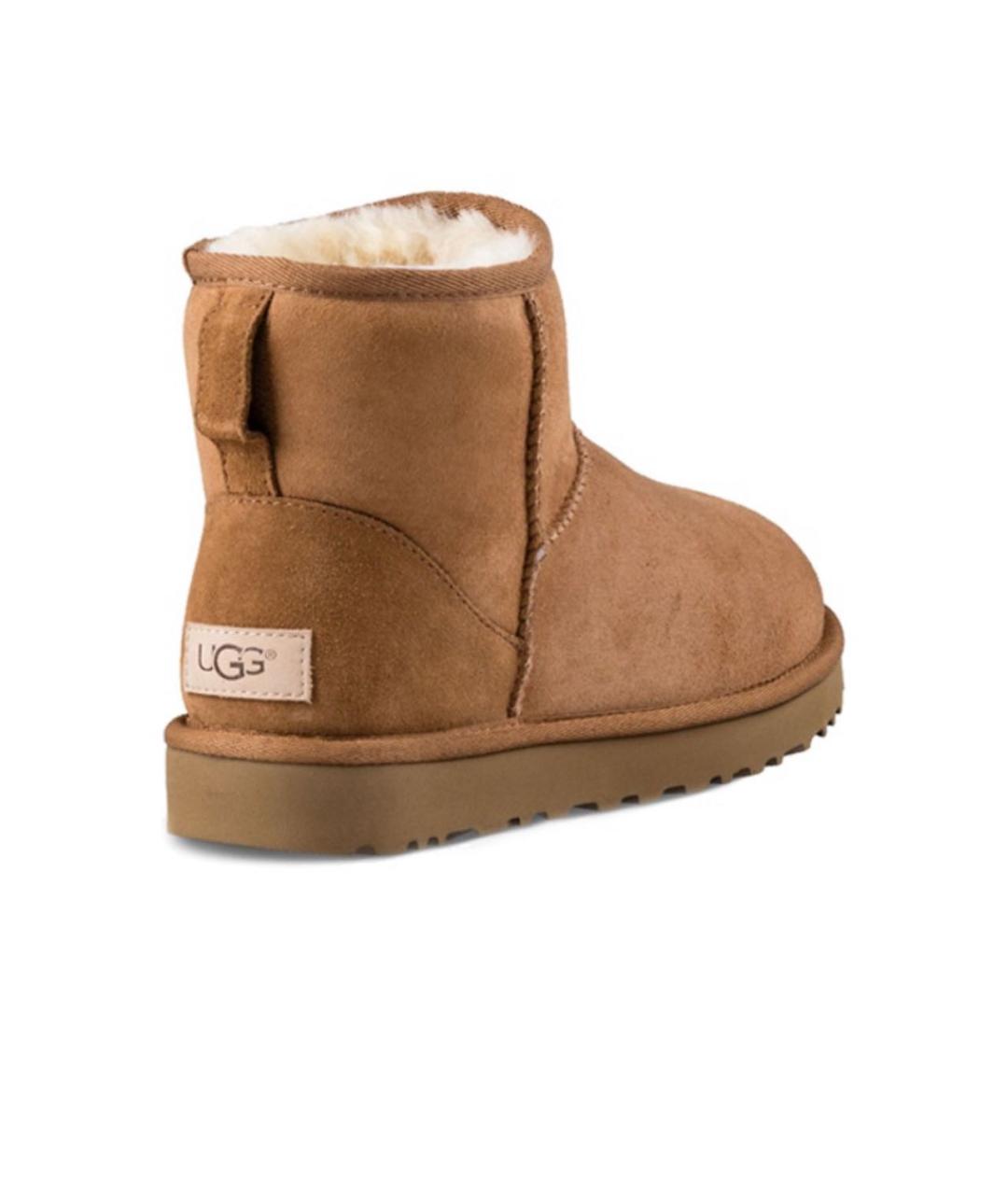 UGG AUSTRALIA Горчичные замшевые сабо, фото 3