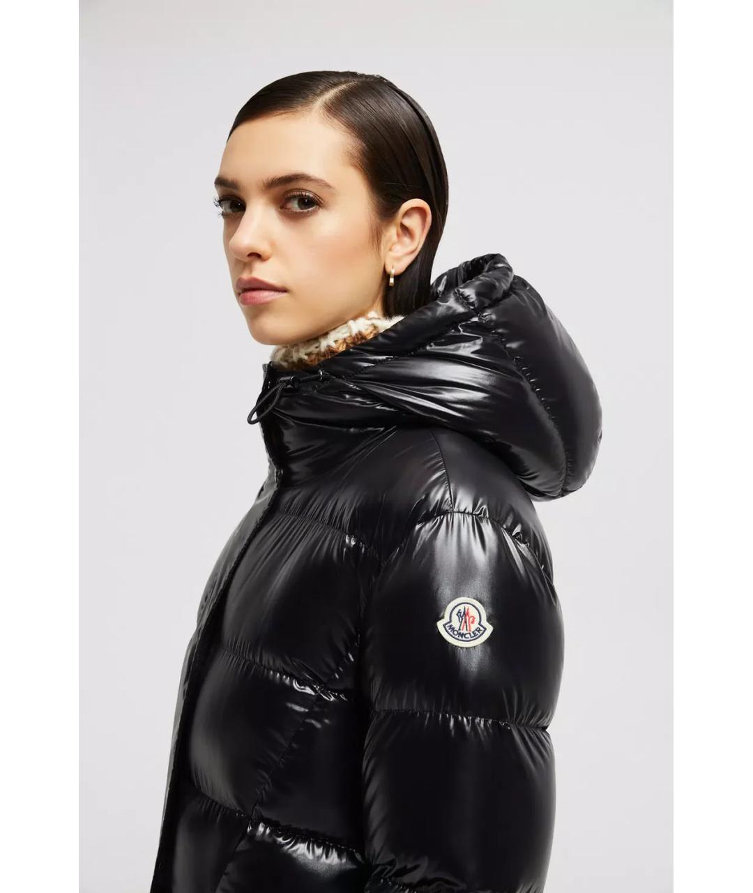 MONCLER Черная куртка, фото 3