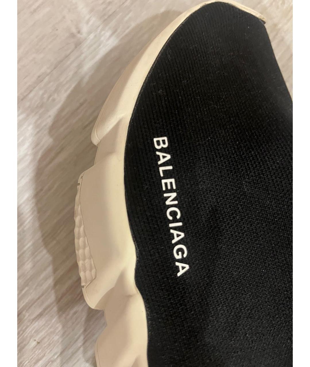 BALENCIAGA Черные кроссовки, фото 4