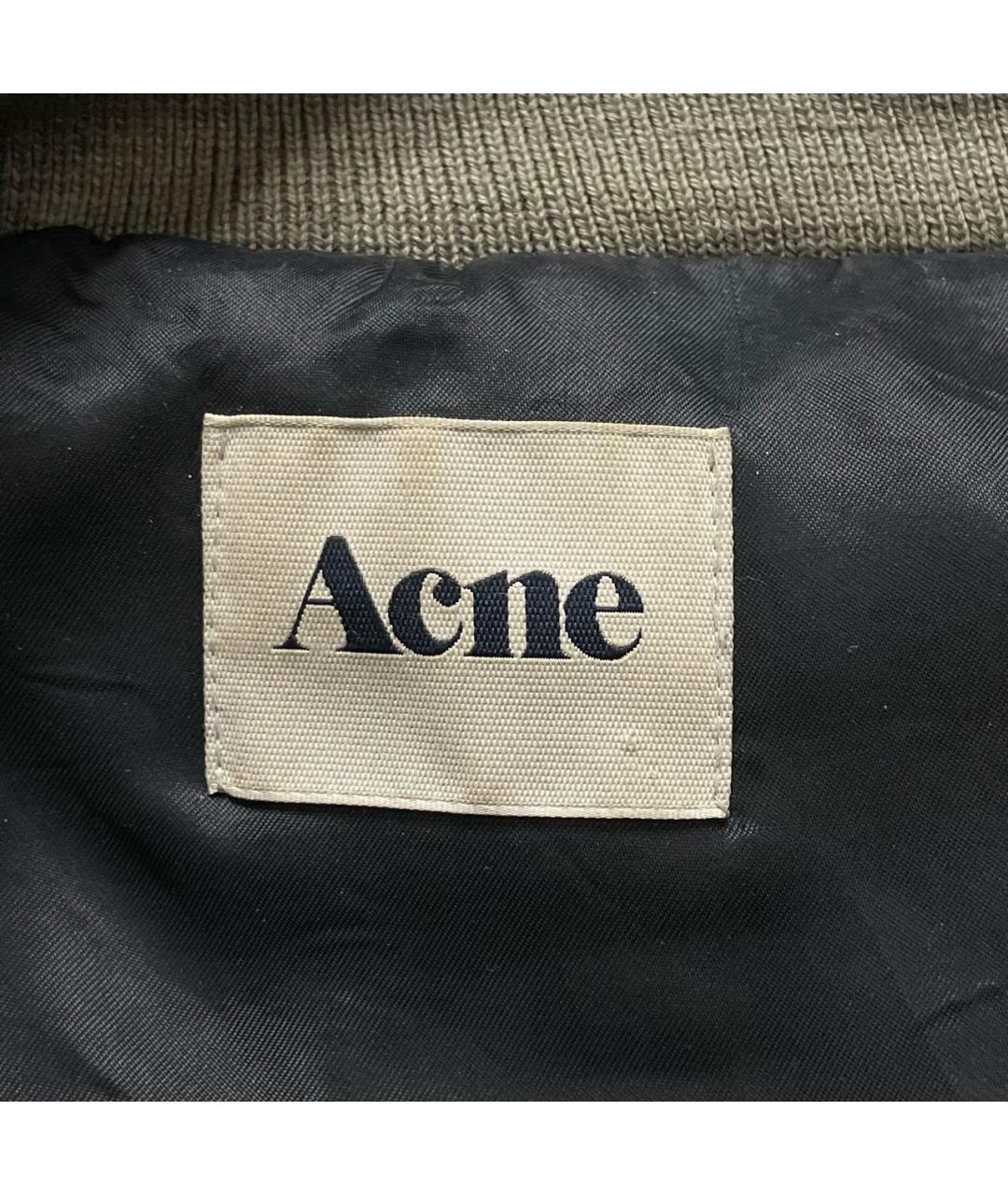 ACNE STUDIOS Зеленая полиамидовая куртка, фото 3