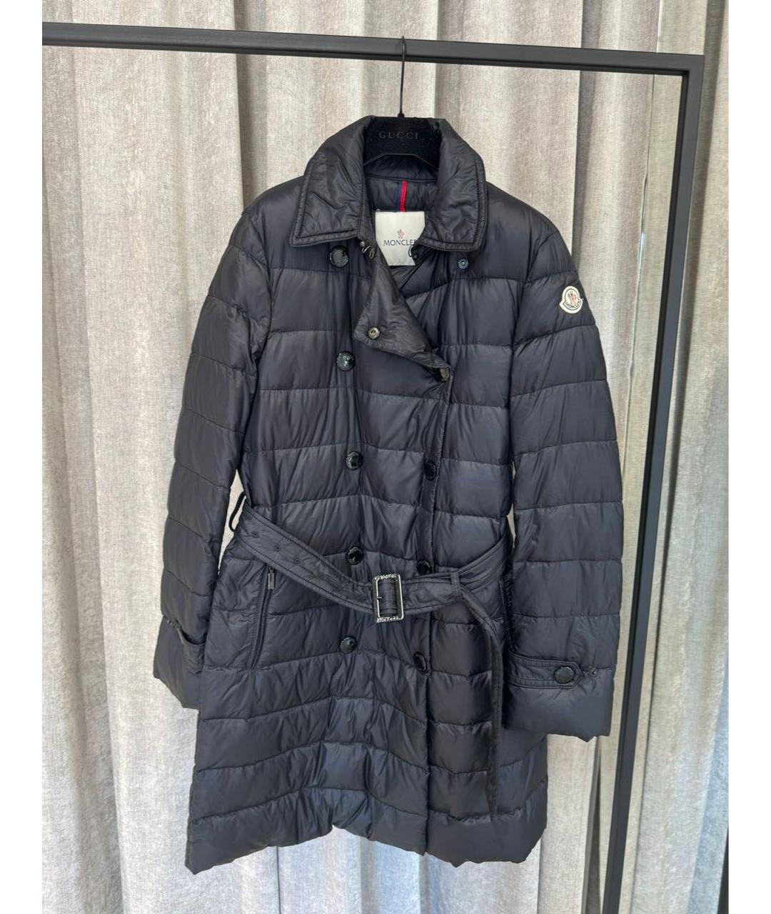 MONCLER Черная куртка, фото 2