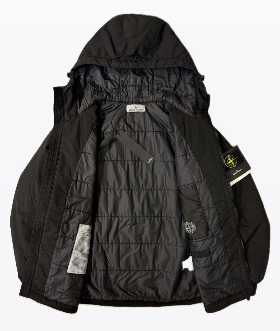 STONE ISLAND Черная куртка, фото 2