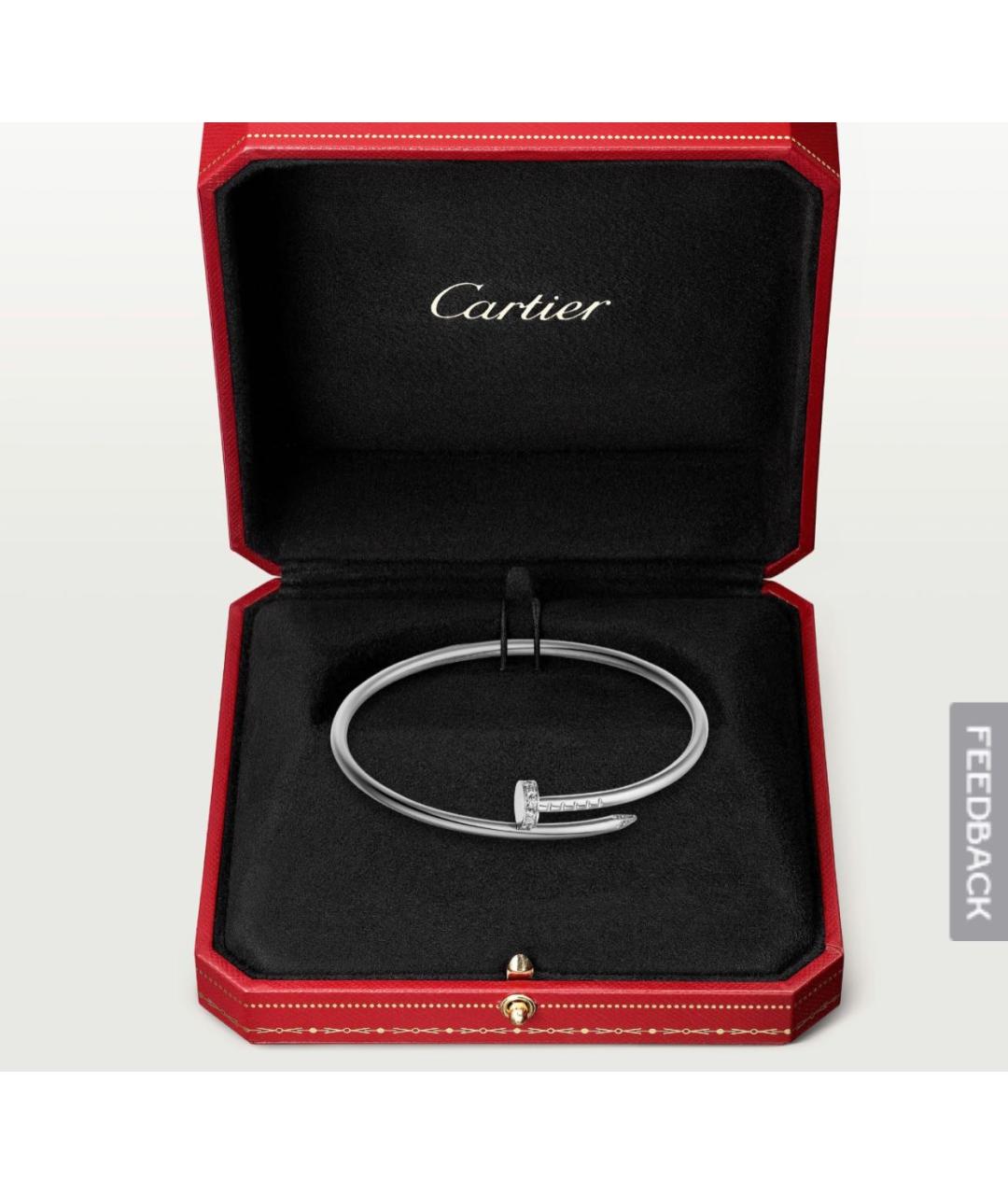 CARTIER Браслет из белого золота, фото 2