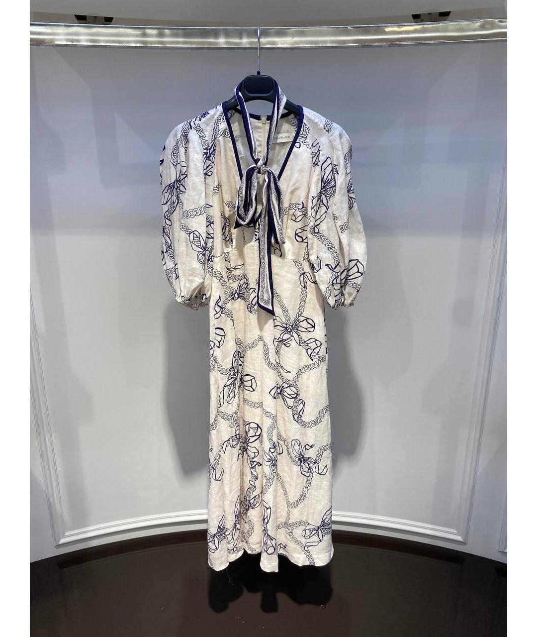 ZIMMERMANN Белое повседневное платье, фото 3