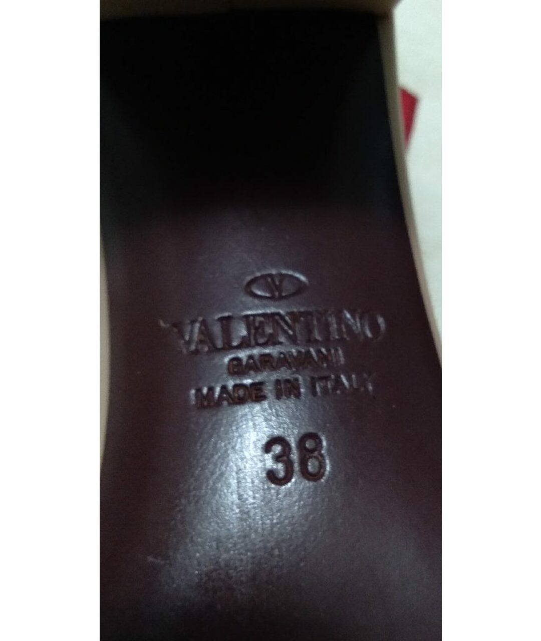 VALENTINO GARAVANI Бежевые кожаные мюли, фото 8