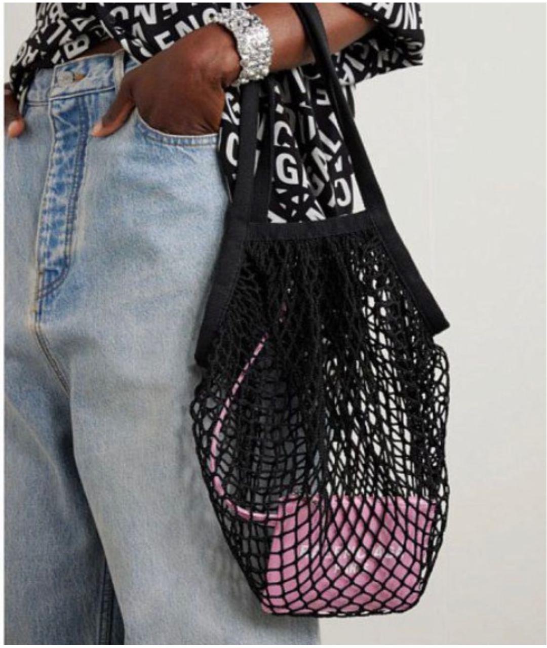 BALENCIAGA Черная сумка тоут, фото 1