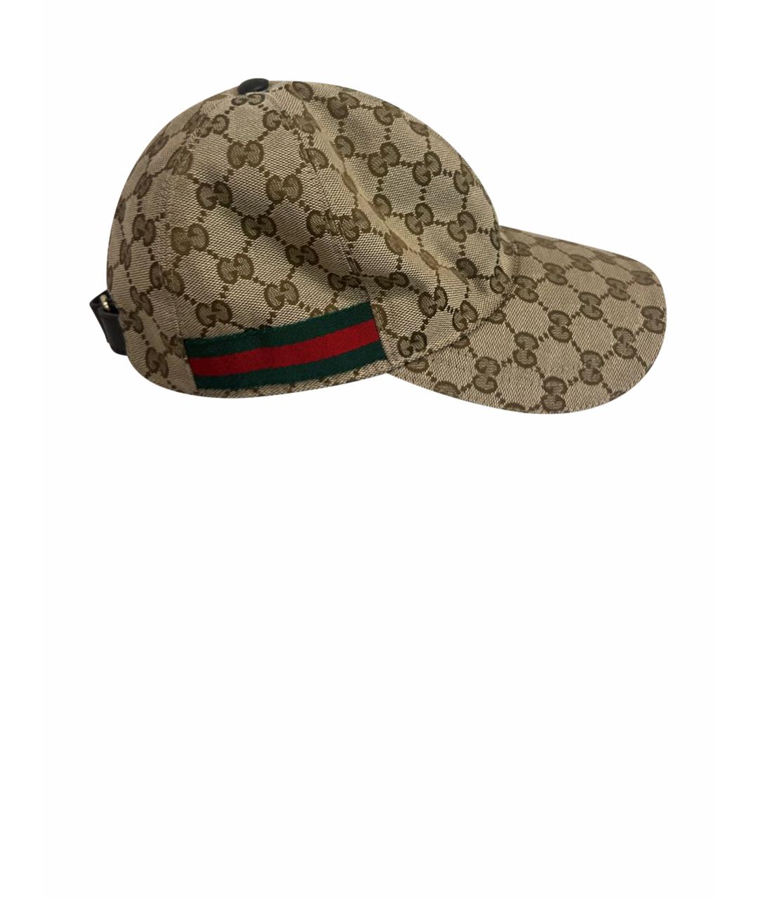 GUCCI Коричневая кепка, фото 1