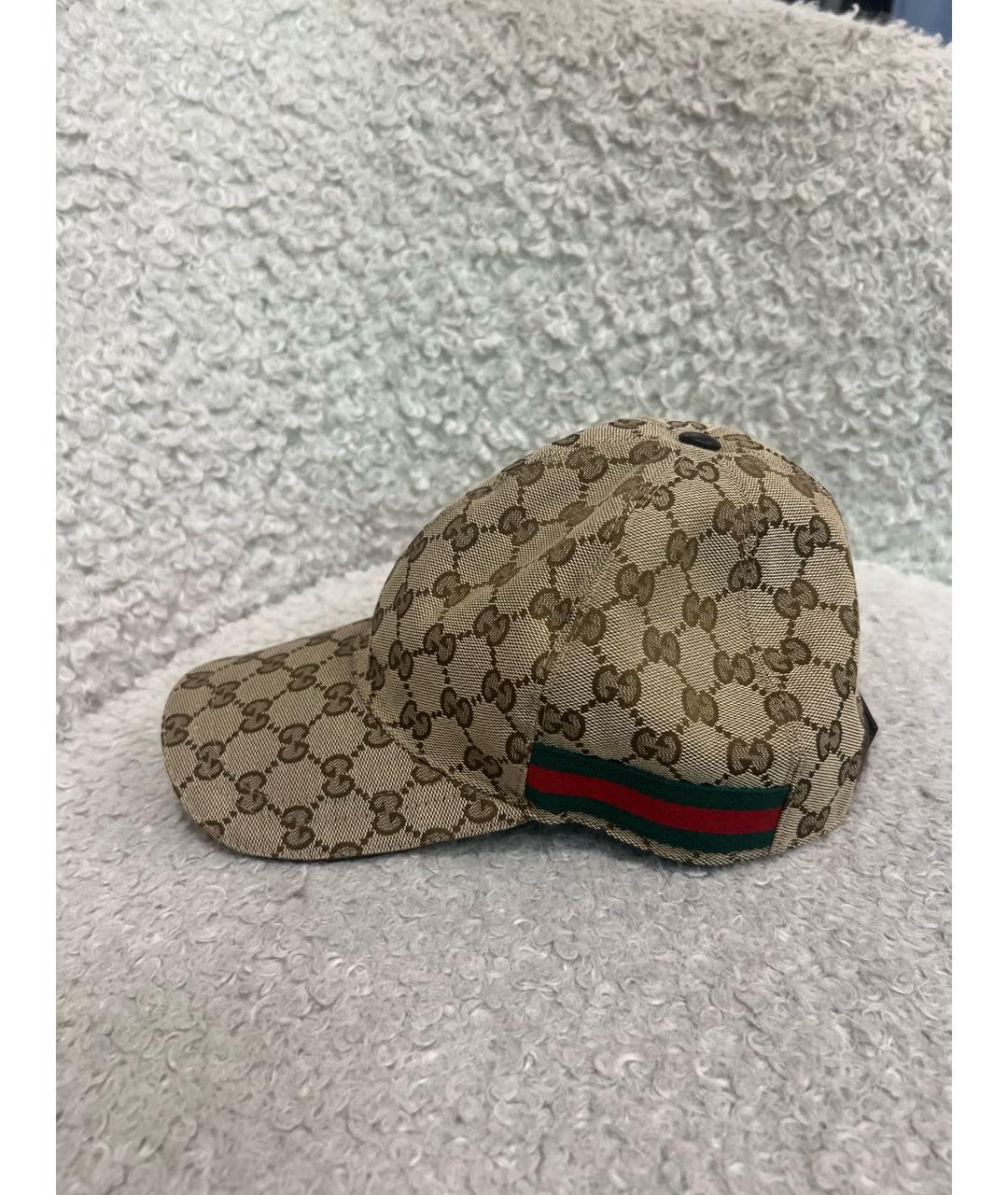 GUCCI Коричневая кепка, фото 3