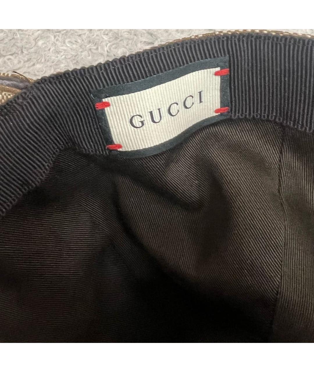 GUCCI Коричневая кепка, фото 4