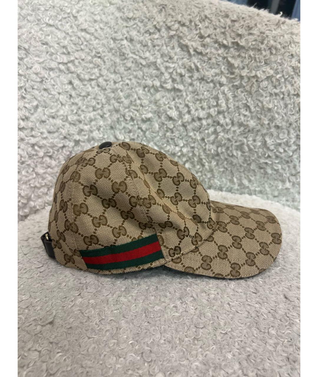 GUCCI Коричневая кепка, фото 6