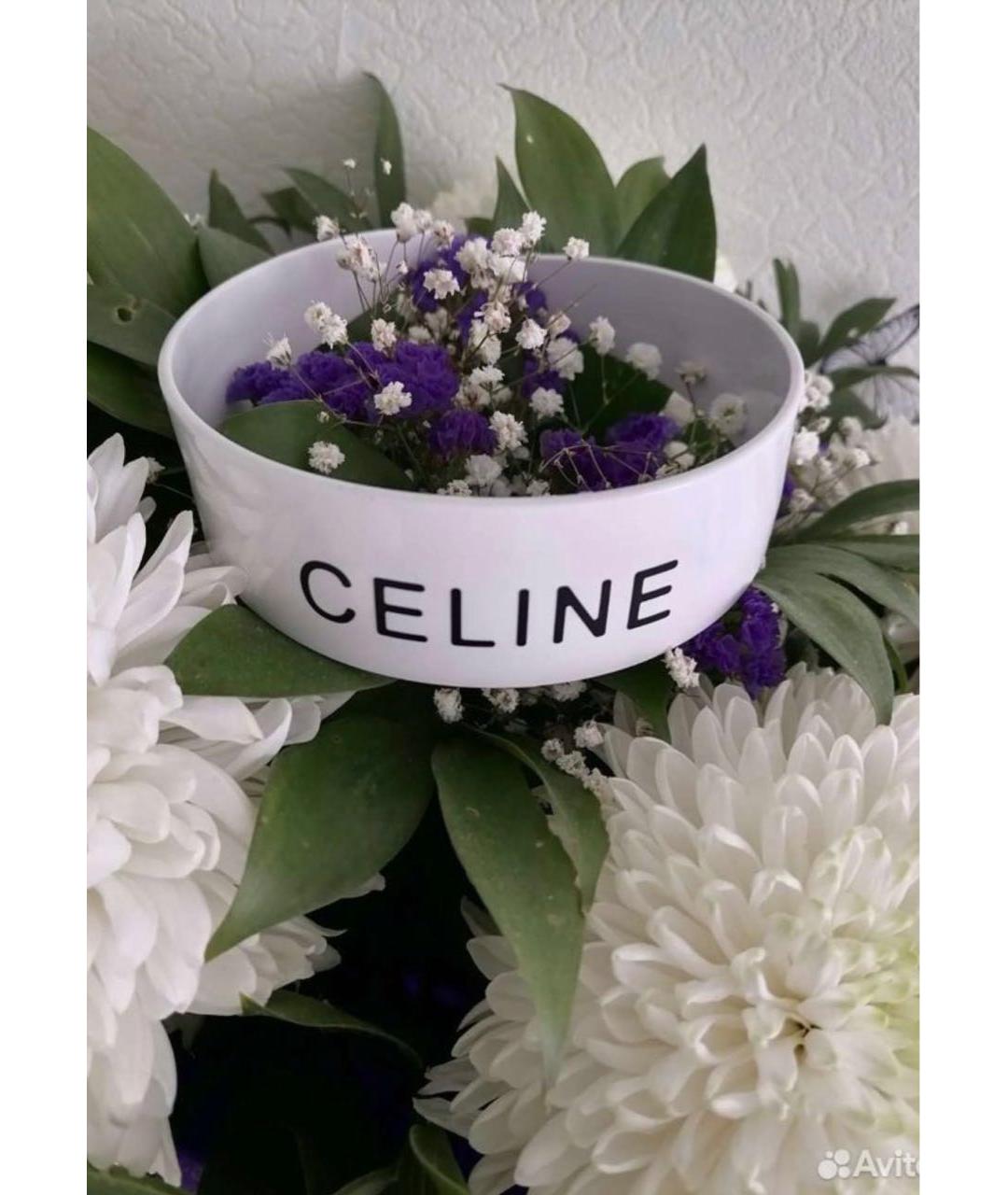 CELINE Белый ободок, фото 3