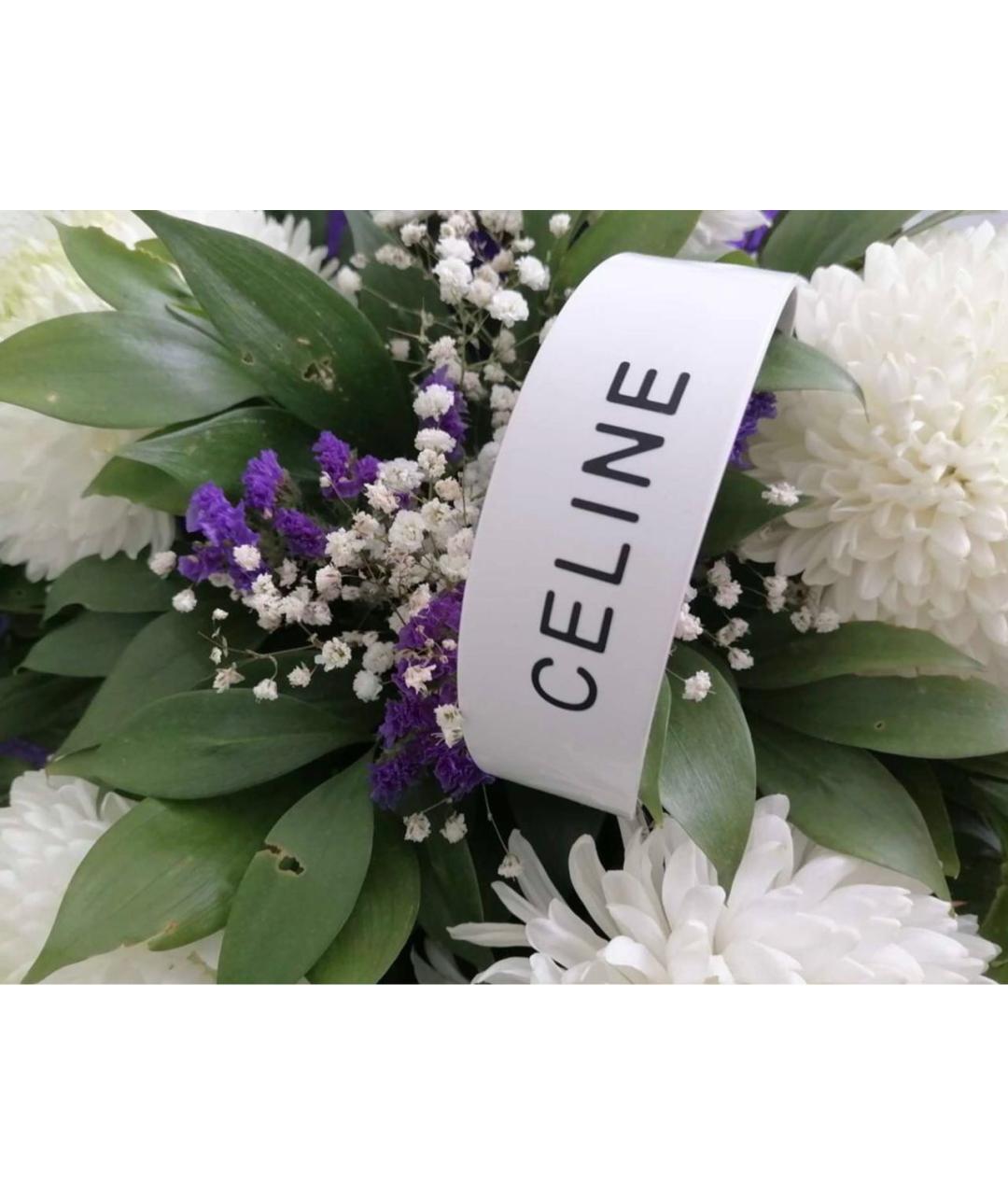 CELINE Белый ободок, фото 2