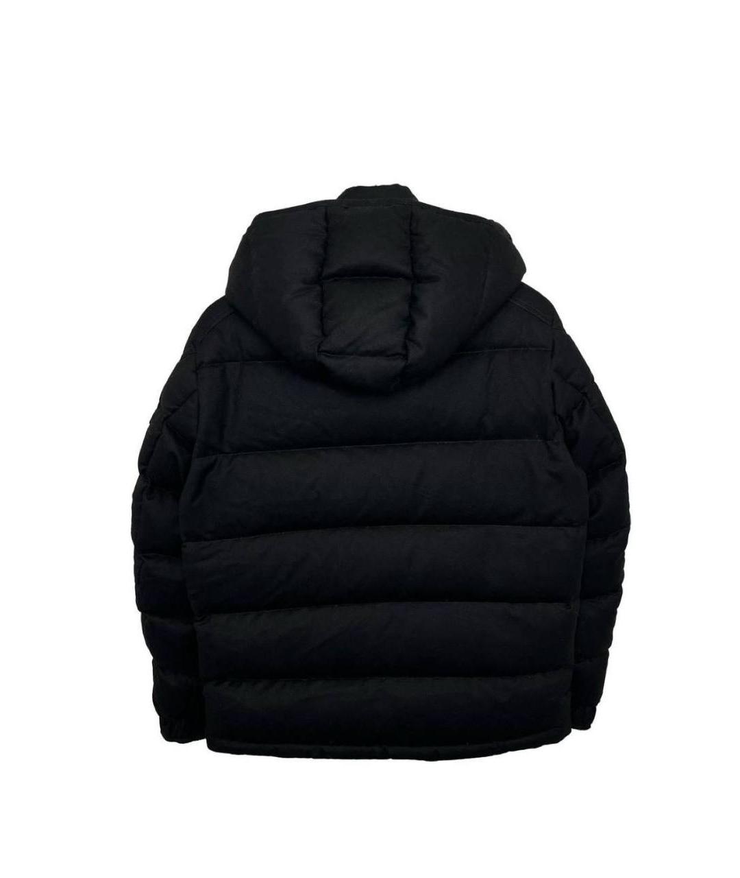 MONCLER Черный пуховик, фото 2