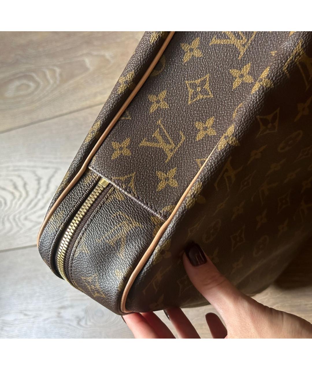 LOUIS VUITTON Коричневая дорожная/спортивная сумка, фото 3